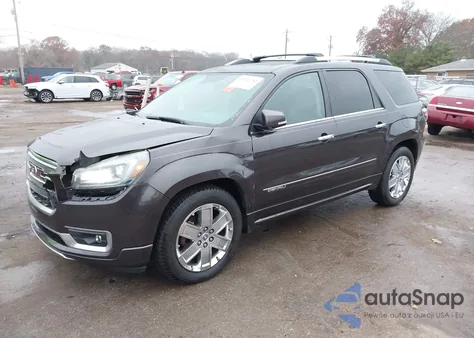 2015 GMC Acadia Denali из США, поврежденный, VIN 1GKKVTKD5FJ120377